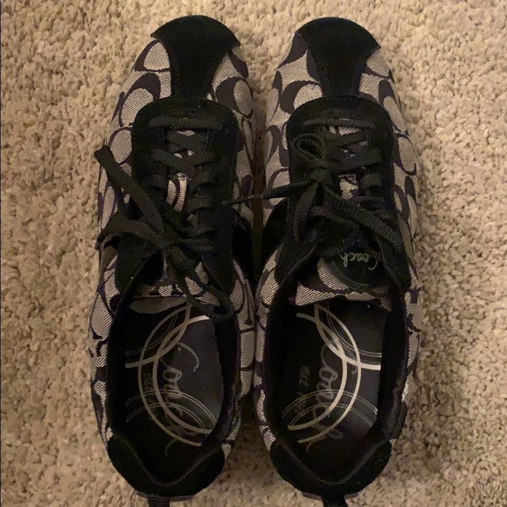 Coach Hadley sneaker black with grey